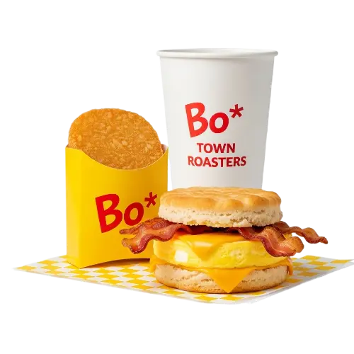 Bacon, Egg & Cheese Biscuit Combo