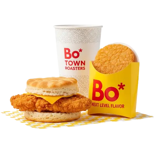Cajun Chicken Filet Biscuit Combo